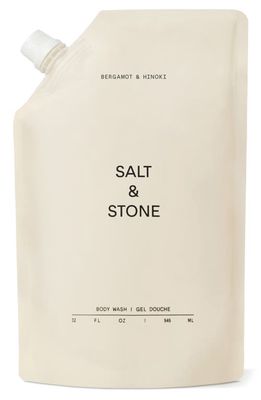 SALT & STONE Bergamot & Hinoki Body Wash Refill Pouch 