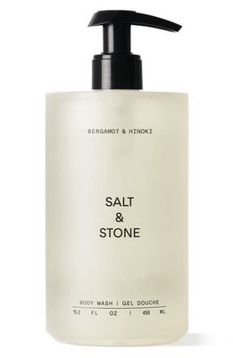 SALT & STONE Bergamot & Hinoki Body Wash 