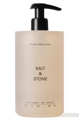 SALT & STONE Black Rose & Oud Body Wash