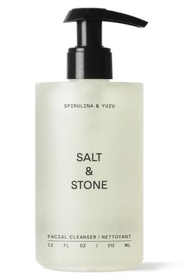 SALT & STONE Spirulina & Yuzu Facial Cleanser 