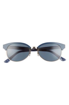 SALT. Madison Polarized Sunglasses in Ib/Antq Silver- Denim