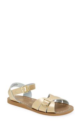 Salt Water Sandals by Hoy Classic Waterproof Sandal in Gold