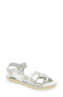 Salt Water Sandals by Hoy Swimmer Sandal in Silver