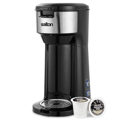 Salton 2-in-1 Single Serve Coffee Maker