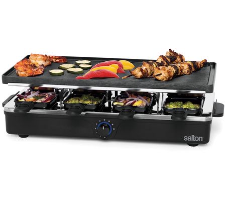 Salton 8-Pan Raclette Party Grill