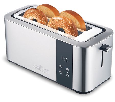 Salton Digital Toaster Long Slot - 4 Slice