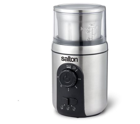 Salton Stainless Steel Smart Coffee Grinder