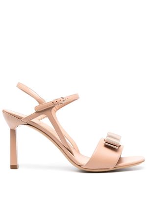 Salvatore Ferragamo 95mm Gabriela open-toe sandals - Neutrals
