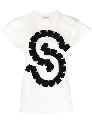 Salvatore Ferragamo Gancio S cotton T-shirt - White