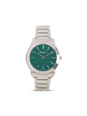Salvatore Ferragamo Watches Gancini quartz 40mm - Green