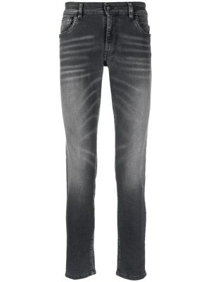 Salvatore Santoro faded skinny jeans - Black