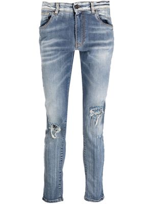 Salvatore Santoro low-rise skinny jeans - Blue