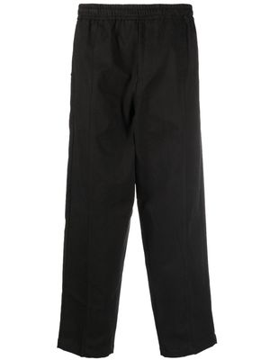 Salvatore Santoro stretch-cotton cropped trousers - Black