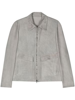 Salvatore Santoro suede leather jacket - Grey