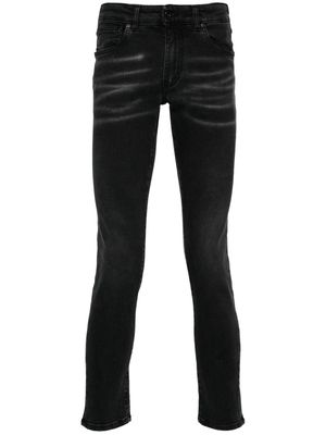 Salvatore Santoro washed skinny jeans - Black