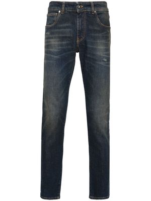 Salvatore Santoro washed skinny jeans - Blue