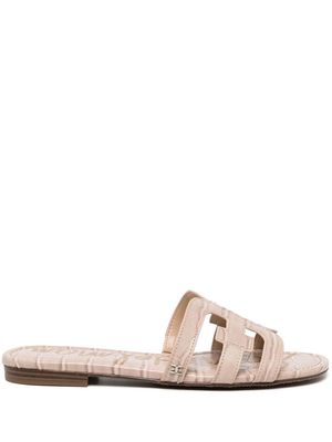 Sam Edelman Bay marbled flat sandals - Blue