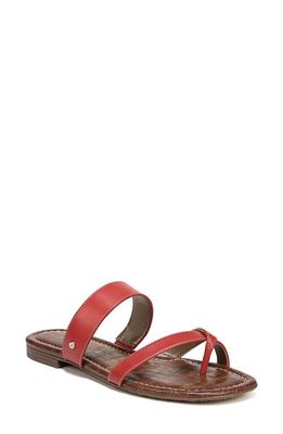 Sam Edelman Bernice Sandal in Candy Red Leather