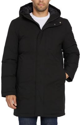 Sam Edelman Classic Padded Windproof & Water Resistant Parka in Black