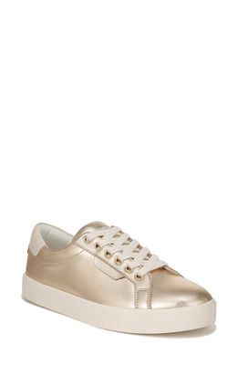 Sam Edelman Ethyl Low Top Sneaker in Gold Leaf
