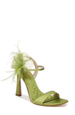 Sam Edelman Leana Ankle Strap Sandal in Tropic Green
