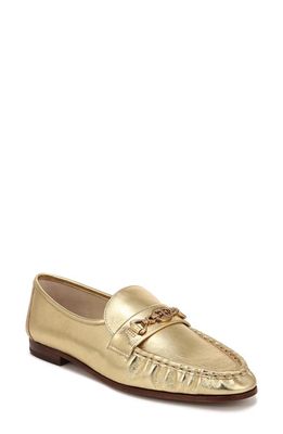 Sam Edelman Lucca Loafer in Amber Gold