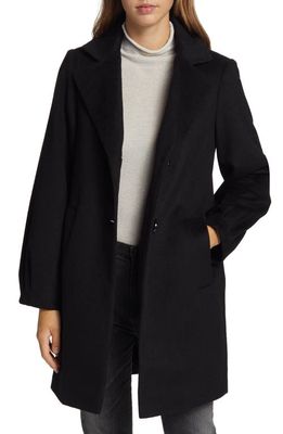 Sam Edelman Women's Wool Blend Coat in Black