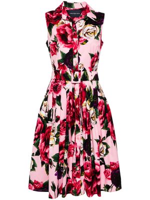 Samantha Sung Audrey floral-print dress - Pink