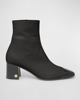 Sambi Cap-Toe Ankle Booties