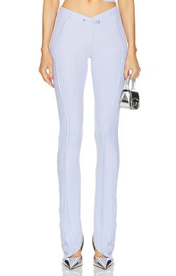 SAMI MIRO VINTAGE Asymmetric Pants in Baby Blue