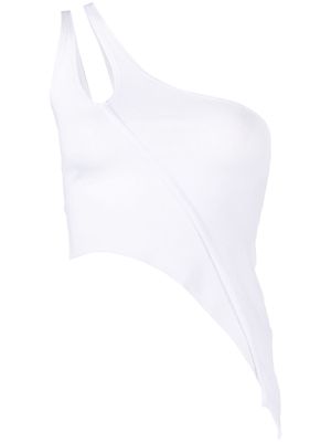 Sami Miro Vintage one-shoulder asymmetric top - White