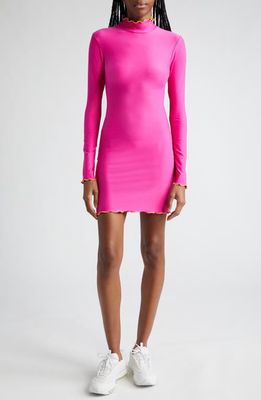 Sammy B Pearl Long Sleeve Minidress in Pink