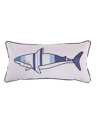 Sammy Shark Printed Pillow