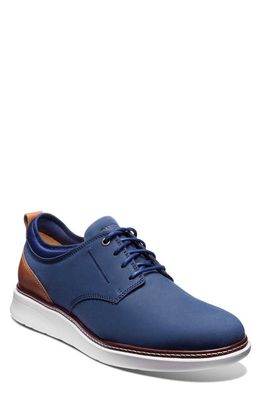 Samuel Hubbard Rafael Plain Toe Derby in Navy Nubuck 