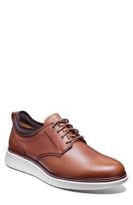 Samuel Hubbard Rafael Plain Toe Oxford Shoe in Tan Leather