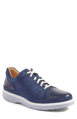 Samuel Hubbard Sneaker in Navy Nubuck Leather Cap