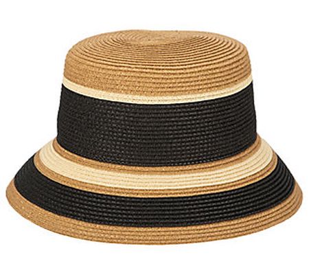 San Diego Hat Co. Ultrabraid Striped Bucket Hat