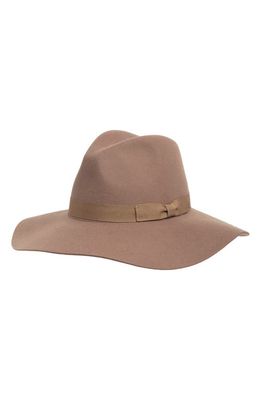 San Diego Hat Floppy Fedora with Bow in Camel