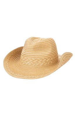 San Diego Hat Mixed Braid Cowboy Hat in Natural
