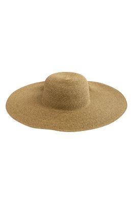 San Diego Hat Ultrabraid Wide Brim Sun Hat in Natural