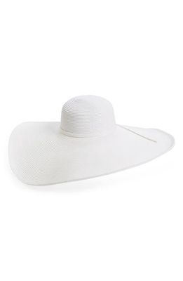 San Diego Hat Ultrabraid XL Brim Straw Sun Hat in White