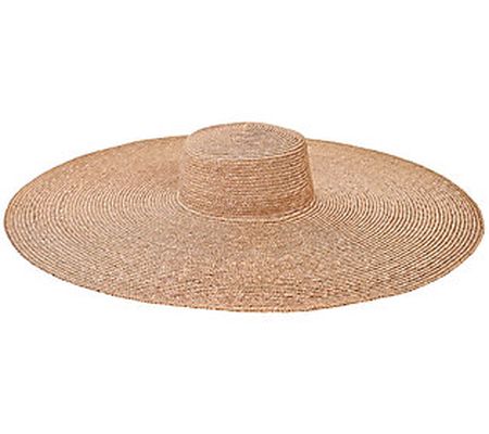 San Diego Hat Women's Wheat Straw Hat with Over ized Brim