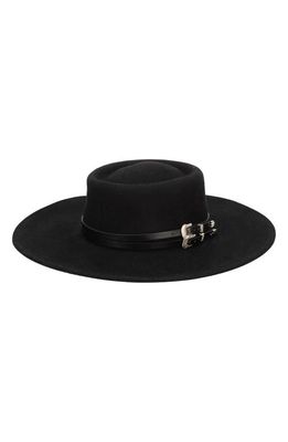 San Diego Hat Wool Bolero Hat in Black