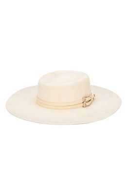 San Diego Hat Wool Bolero Hat in Ivory