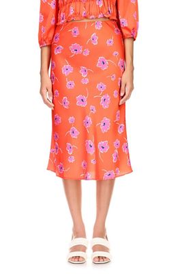 Sanctuary Can't Forget Me Floral Midi Skirt