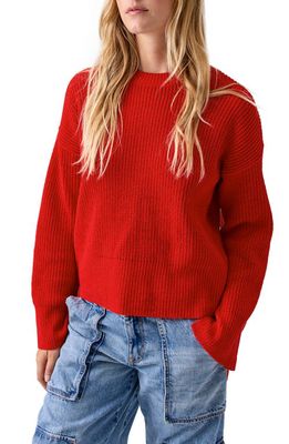 Sanctuary Chilly Out Chenille Sweater in Lipstick