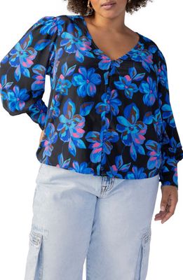 Sanctuary Everyday Floral Print Blouse in Intn