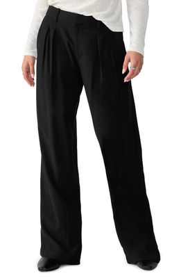 Sanctuary Gab Pleated Wide Leg Pants in Black