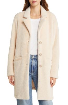 Sanctuary Hometown Faux Fur Jacket in Toasted Macadamia