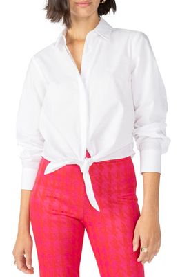 Sanctuary Lover Tie Front Shirt in White